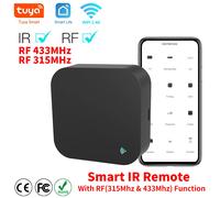 Tuya WiFi RF IR Telecomando 433 MHz/315 MHz Per Smart Home tramite SmartLife per condizionatore d'aria TUTTE le TV Supporto Alexa, Google Home
