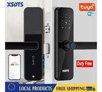 Tuya Wifi serratura elettronica intelligente con scheda biometrica dell'impronta digitale Password sblocco chiave carica di emergenza USB spedizione ue polonia 240x22(5085)