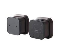 Tuya WiFi Smart Ball Impronta digitale Password Carta IC APP elettronica Controllo remoto Casa intelligente Catenaccio(1pcs Brown)