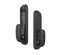 Tuya Wifi Smart Door Lock TT Blocco Impronte Digitali Biometrico Elettronico Automatico For La Casa Intelligente Installazione Semplice Riconoscimento Rapido(22x200mm,TT Lock Version)