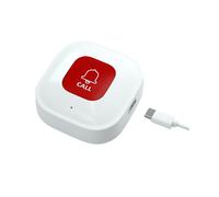 Tuya WiFi SOS Pulsante di Chiamata Wireless Badante Cercapersone Trasmettitore di Avviso Telefonico Pulsante di Chiamata di Emergenza per