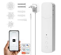 Tuya WiFi TM616EGWT Intelligent Pull Bead Curtain Motor Intelligent Home Household Hotel Electric Curtain Motors Cellulare Controllo APP Controllo vocale Silenzioso Compatibile con Home
