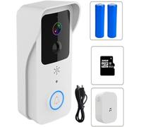 Tuya Wireless Video Campanello Digitale Visivo Interfono WiFi 2.4g 5ghz Impermeabile Protezione Elettronica 1080p Telecamera di Sicurezza Domestica, T32-w4, U/K