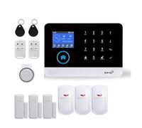 TUYA Wireless WIFI GSM Di Allarme Antifurto Sicurezza Domestica Con Sensore Movimento PIR Compatibile Animali Domestici Semplice Sicuro(H)