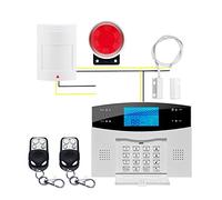 Tuya Wireless WiFi GSM Home Burglar Security Alarm System Smart Life Apps Control with Sensor Detector Kit Installazione rapida
