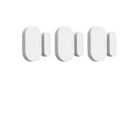 Tuya Zigbee 3.0 Sensore intelligente for porte e finestre Rilevatori Zigbee2MQTT Protezione di sicurezza Controllo APP Vita intelligente tramite Alexa Google Home(3 Pieces)