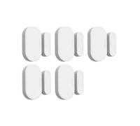 Tuya Zigbee 3.0 Sensore intelligente for porte e finestre Rilevatori Zigbee2MQTT Protezione di sicurezza Controllo APP Vita intelligente tramite Alexa Google Home(5 Pieces)