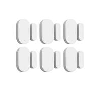 Tuya Zigbee 3.0 Sensore intelligente for porte e finestre Rilevatori Zigbee2MQTT Protezione di sicurezza Controllo APP Vita intelligente tramite Alexa Google Home(6 Pieces)
