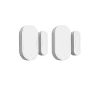 Tuya Zigbee 3.0 Sensore intelligente for porte e finestre Rilevatori Zigbee2MQTT Protezione di sicurezza Controllo APP Vita intelligente tramite Alexa Google Home(2 Pieces)