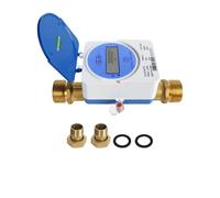 Tuya Zigbee Contatore di acqua fredda intelligente a ultrasuoni IP68 Display digitale LCD Misurazione del consumo di quantità d'acqua per sistemi di irrigazione del giardino domestico (25 mm (6,3 m³/h