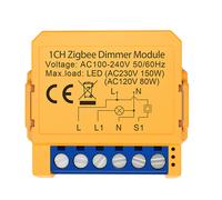 Tuya Zigbee Dimmer Intelligenti Modulo Interruttore Controllo Luci LED Inte6904