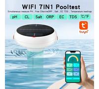 Tuya ZigBee Intelligent Chlorin Meter 7 in1 PH ORP Total solid solid salinità Temp CL Test Meter swim Pool Water Test Calibration solution