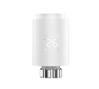 Tuya ZigBee Radiator Actuator TRV Valvola Termostatica Programmabile per Radiatore App Regolatore di Temperatura Remoto Bianco