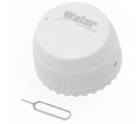 Tuya ZigBee Rilevatore di perdite d'acqua Sistema di allarme con sensore di inondazione domestico con monitoraggio in tempo reale Tecnologia di trasmissione wireless per bagno, cucina, cantina per Ho