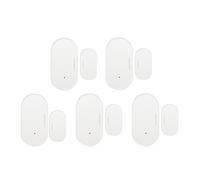 Tuya Zigbee Sensore magnetico for porte e finestre Connessione wireless Rilevatori di porte wireless for casa intelligente Automazione magnetica for porte(5pcs)
