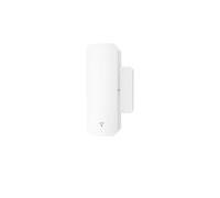 Tuya Zigbee Sensore porta, Sensore di contatto Rilevatore aperto e chiuso Allarme domestico intelligente Protezione di sicurezza Funziona con Aleax(Zigbee Version(ZD06))