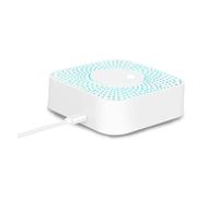 Tuya Zigbee Smart Air Box Monitor Di Qualità Sensore CO2 Misuratore Umidità Temperatura VOC PM2.5 Rilevatore Allarme Automazione Biossido Kooldiossido Monitoraggio Multifunzione(Zigbee)