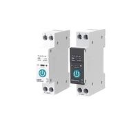 TUYA ZigBee Smart Circuit Breaker Misurazione Della Potenza 1P 63A Guida DIN For Smart Home Telecomando Senza Fili Smart Switch(Gateway,Wired)