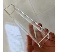 Tuyaux en acrylique, Tubo quadrato PMMA, tubo trasparente cavo quadrato acrilico lunghezza 240 mm 490 mm for accessori di illuminazione artigianali 1 pz(240MMX50X50X3MM)