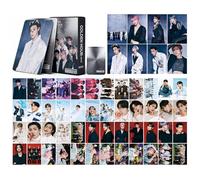 TuYines ATEEZ Fotocarte, 55 pezzi Ateez Photocards, Kpop Ateez carte Lomo, articolo indispensabile Kpop per fan (B)