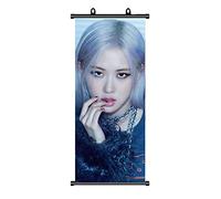 TuYines Blackpink - Poster con immagine a rotelle, colore nero, rosa e nero, 70 x 30 cm