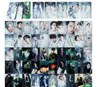 TuYines SEVENTEEN Photocards, 55 pezzi Seventeen Lomo Card, Happy Burstday, carte fotografiche SEVENTEEN, indispensabili per i fan del K-pop (verde)