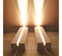 Tuzsocr Basi di resentazione per barca One Piece - Base luminosa a LED in legno da 15 cm - Luce gialla calda, supporto da scrivania per One Piece Ship, con interruttore USB, per fai da te piastra