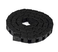 TUZUK plastica flessibile annidata semi-colsed catena portacavi 10mm x 15mm cavo portacavi catene a spirale per parti di stampanti 3D CNC mini macchine elettriche 3D Router Mill, 1M