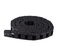 TUZUK Plastica Flessibile Nidificata Catena Portacavi Semi Colsed 10mm x 11mm Catene di Torsione Portacavi per Parti di Stampanti 3D Mini Fresa per Macchinari Elettrici CNC 3D, 1M