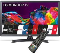 LG HD 24TQ510S-PZ TV 59,9 cm (23.6") Smart TV Wi-Fi Nero, Grigio 250 cd/m²