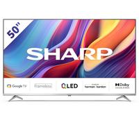 Tv 50 Sharp Qled 50Gp6265E 4K Uhd Google Tv Smart Qled Tvsat Cert
