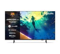 Philips Ambilight 55PUS8010 4K LED Smart TV - Display 55’’ con piattaforma Titan OS, Pixel Precise Ultra HD e Dolby Atmos Sound - Funziona con Alexa e Google Voice Assistant