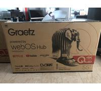 Tv 55 Pollici GRAETZ SMART QLED 4K UltraHD GR55Q3500 WebOs Hub LG Magic Remote