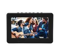 TV a Batteria Ricaricabile da 7 Pollici, Lettore Video Televisivo con Batteria Integrata da 1500 MAh TV LED Portatile Supporta Telecomando, MKV, MOV, AVI, WMV, MP4, FLV, Video