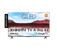 Xiaomi TV A Pro 43'' 109,2 cm (43") QLED 4K Ultra HD Smart TV Wi-Fi Grigio, Titanio