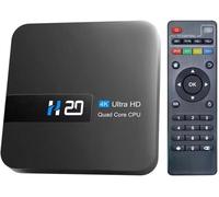 TV Box Android 10 2 GB RAM 16 GB ROM Allwinner H313 Quad Core Arm Cortex A53 Mali-450MP2 Presa di ricarica Decodifica video HD 4K Scheda TF WiFi 2.4G USB 2.0