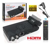 Tv Box Digitale Terrestre DVB-T2 HDMI SCART MINI decoder presa MEDIA PLAYER USB