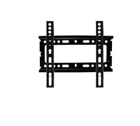 TV Bracket, Staffa da parete universale sottile in acciaio da 17-43 pollici, spessore 1,2 mm, supporto da parete nero regolabile fisso,parts