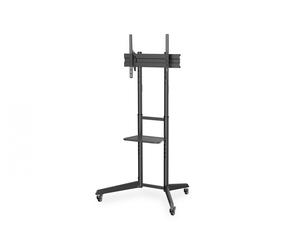 TV Cart with shelf 37-70", black
