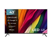 TV Cecotec LED Serie A4 ALU40043 43″ 4K Ultra HD Android TV Dolby Vision Bluetooth HDR10 Chromecast VRR