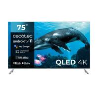 TV Cecotec QLED VQU30075+S 75" 4K Ultra HD Smart TV Nero