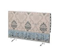 TV Cover Copri TV 32"37" 40 "42" 43 "55" Il coperchio antipolvere con superficie curva for LCD da 65" non può essere rimosso all'avvio. Coperchio del monitor 32 della(Golden Lily blue,60inch)