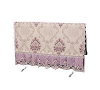 TV Cover Copri TV 32"37" 40 "42" 43 "55" Il coperchio antipolvere con superficie curva for LCD da 65" non può essere rimosso all'avvio. Coperchio del monitor 32 della(Golden Lily purple,47inch)