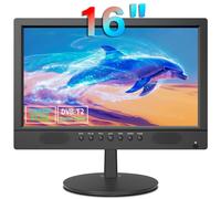 TV DIGITALE 16 POLLICI FREEVIEW DVB T2 SINTONIZZATORE HDMI VGA INGRESSO AV