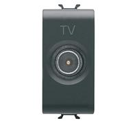 TV-DOSE 1M DIR. STECKER 9,5mm SCHWARZ