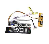 TV+HDMI+VGA+AV+USB+AUDIO TV LCD Driver Board 19" M190A1-L0A/L02 M190PW01 V0 LM190WX1 TLC1 1440x900 LCD Controller Board Kit Fai Da Te