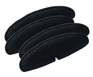 TV Il nostro originale vitalmaxx tallone cuscino, Nero - tallone imbottito, 1er Pack (1 X 4 pezzi)