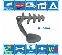 TV LCD HD 7" - 14" Freeview Per Casa Quarantena Ospedale Camere Da Letto Cucina