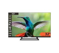 TV LED 32 Pollici HD Ready Frameless, DVB-T2/S2 HEVC Main 10, Dolby Digital Plus, 3 HDMI, 2 USB, CI+, Hotel Mode, Controllo Genitori - Certificata tivùsat