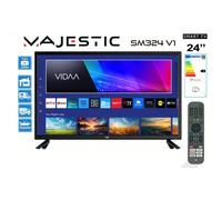 Tv led smart doppia alimentazione 12/24v 220/230v 24" Majestic SM324 V1